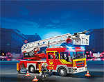Playmobil Feuerwehr Leiterfahrzeug